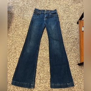 7 jeans dark denim bootcut